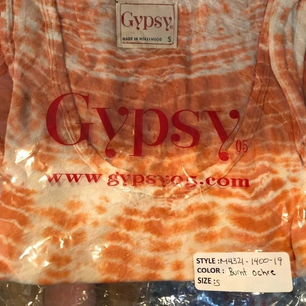 NWT Gypsy 05 Tie Dye lines tunic - Picture 10 of 13